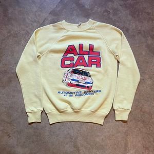 Vintage Nascar Racing Raglan Sweater